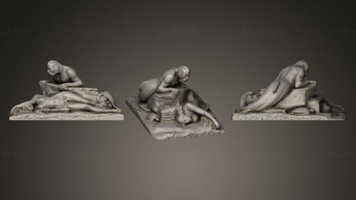 Miscellaneous figurines and statues (Meeresgrund, STKR_0299) 3D models for cnc